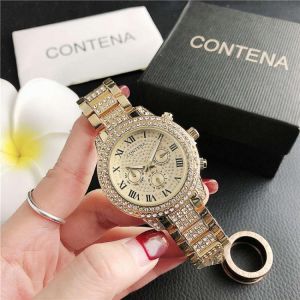 Montre Femme Luxury Brand Quartz Wrist Watch For Women Designer Design Ladies Diamond Watches Gold Wristwatch Clock Reloj Mujer